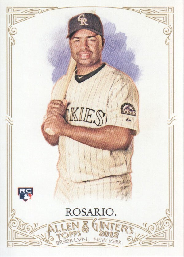 2012 Topps Allen and Ginter #305 Wilin Rosario SP RC - NM