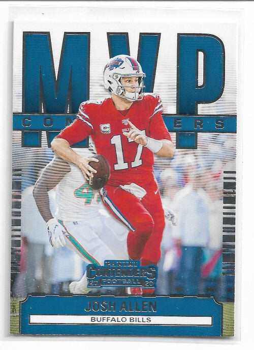 2020 Panini Contenders MVP Contenders #9 Josh Allen - NM