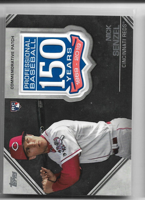 2019 Topps Update 150th Anniversary Manufactured Patches #AMPNS Nick Senzel - NM