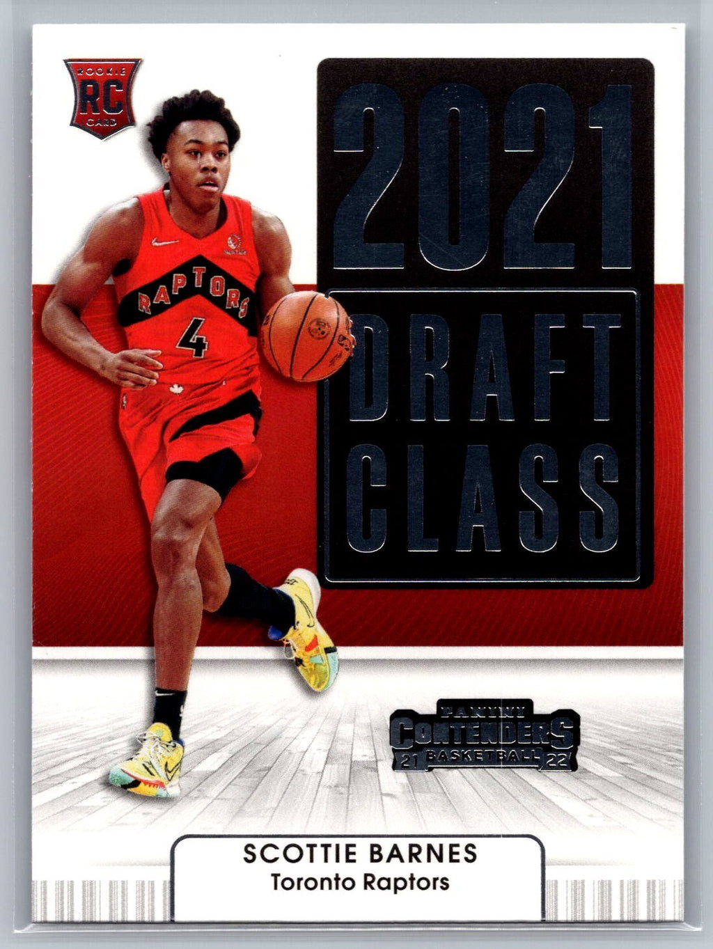 2021-22 Panini Contenders '21 Draft Class Contenders #4 Scottie Barnes
