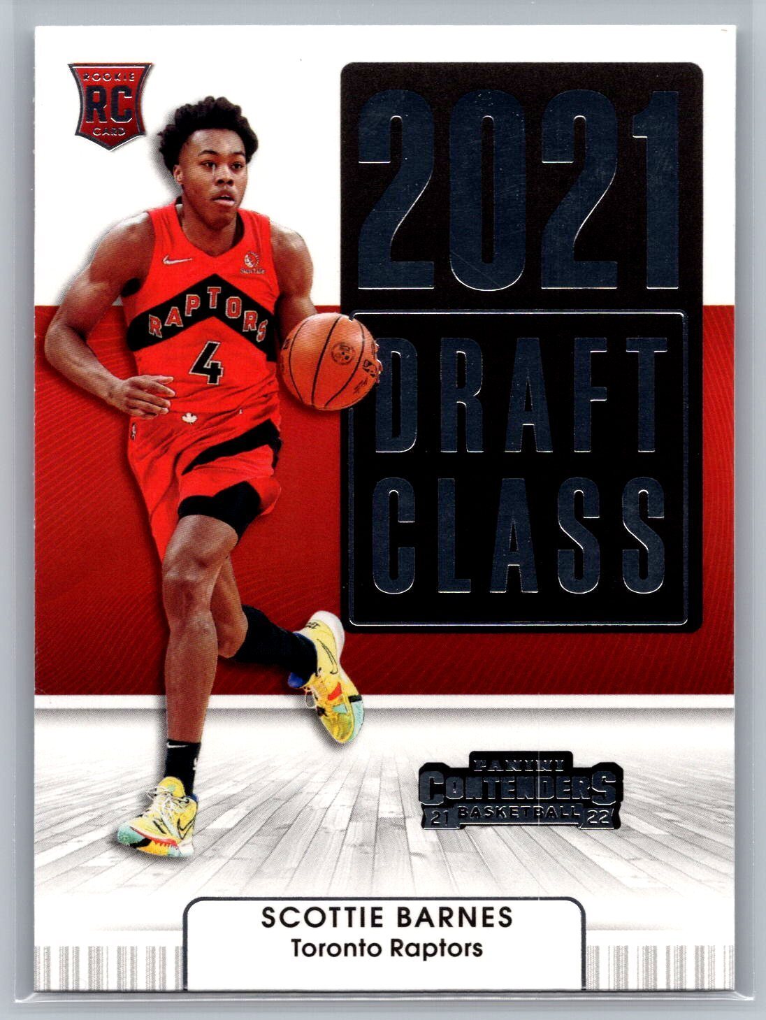 2021-22 Panini Contenders '21 Draft Class Contenders #4 Scottie Barnes