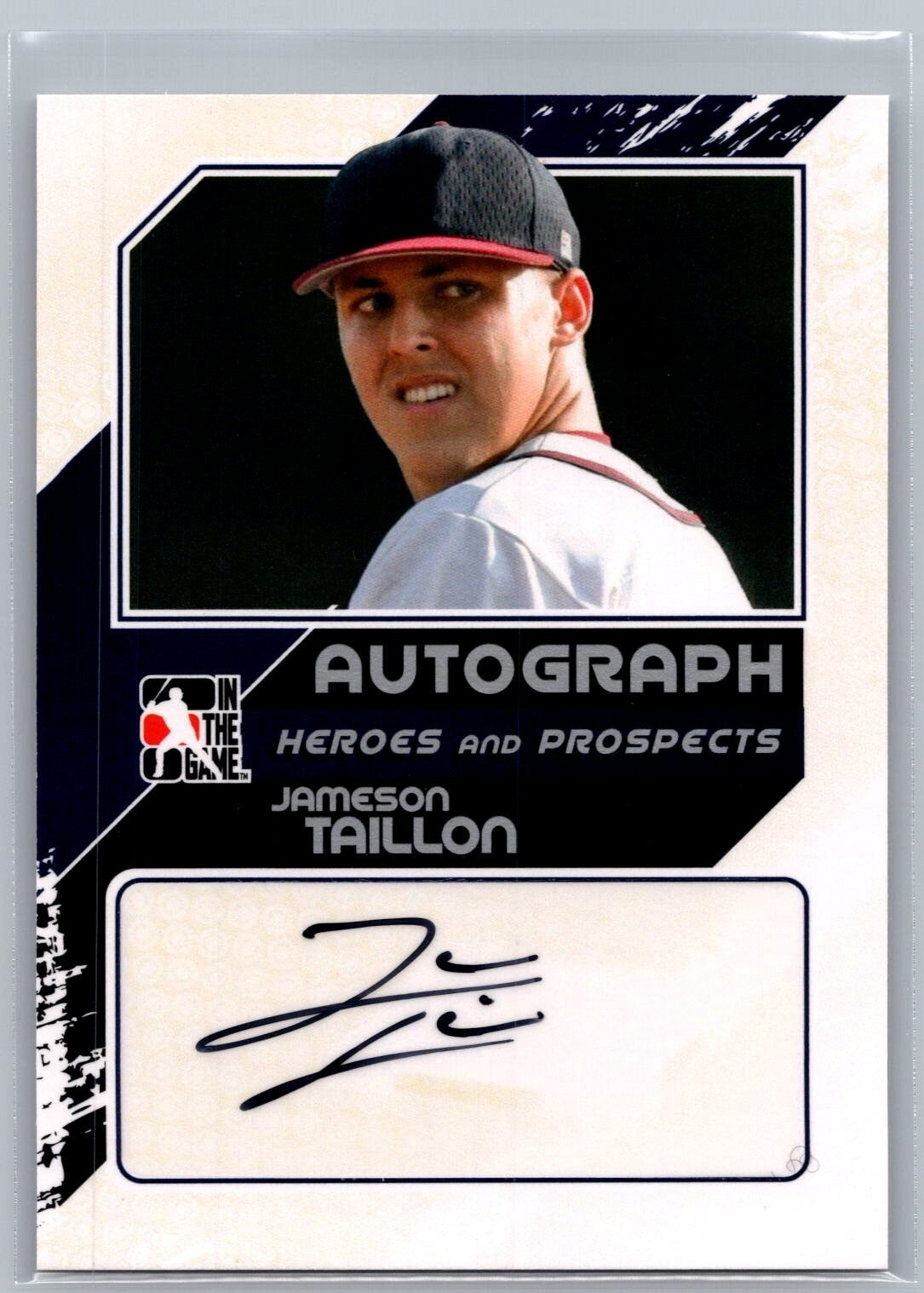 2011 ITG Heroes & Prospects Close Up Autographs Silver #JT2 Jameson Taillon /190