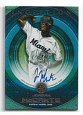 2022 Bowman Inception Autographs Blue #PAJMC Jordan McCants Auto 38/99 - NM