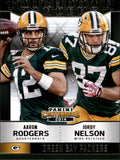 2014 Panini Contenders Touchdown Tandems #8 Aaron Rodgers Jordy Nelson - NM