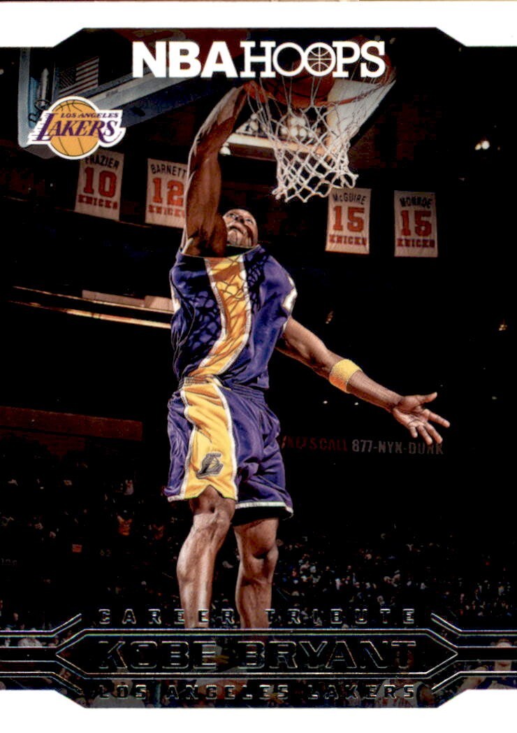 2017-18 Hoops #297 Kobe Bryant Career Tribute - NM