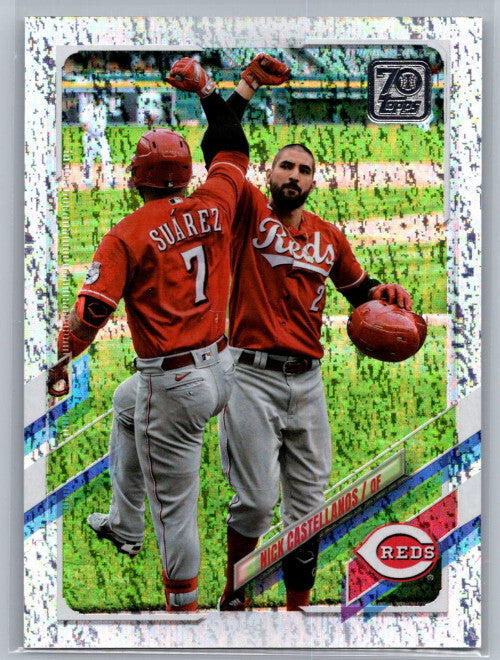 2021 Topps Factory Set Foilboard #365 Nick Castellanos 164/310 - NM