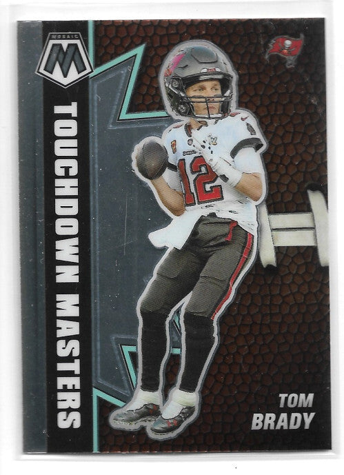 2021 Panini Mosaic Touchdown Masters #12 Tom Brady