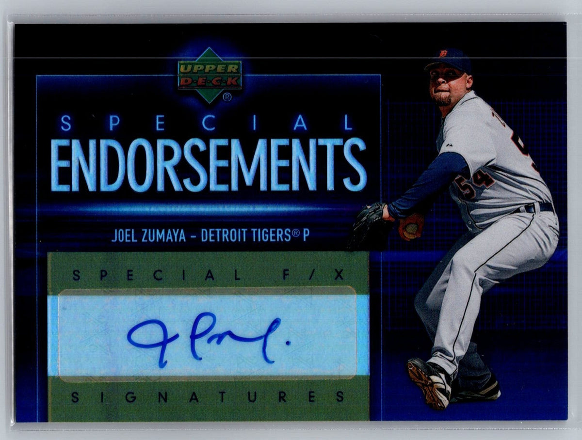 2006 Upper Deck Special F/X Special Endorsements #JZ Joel Zumaya