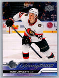 2023-24 Upper Deck #705 Roby Jarventie YG RC - NM
