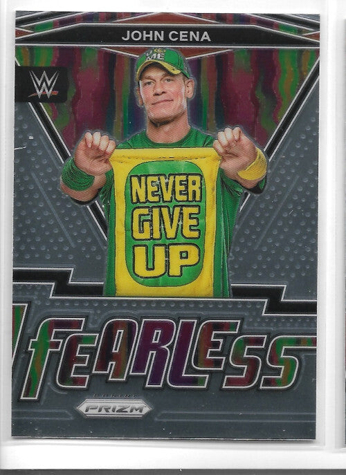 2022 Panini Prizm WWE Fearless #23 John Cena - NM