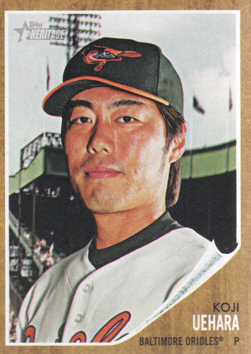 2011 Topps Heritage #488 Koji Uehara SP - NM