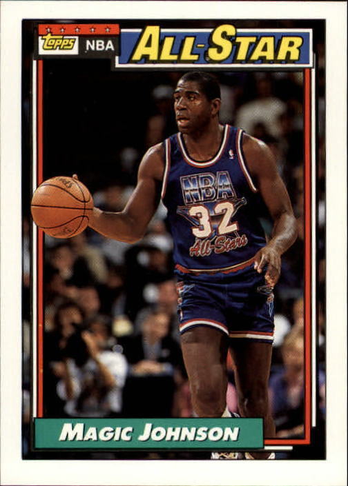 1992-93 Topps #126 Magic Johnson AS - NM