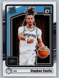 2024-25 Donruss Optic #254 Stephon Castle RR RC