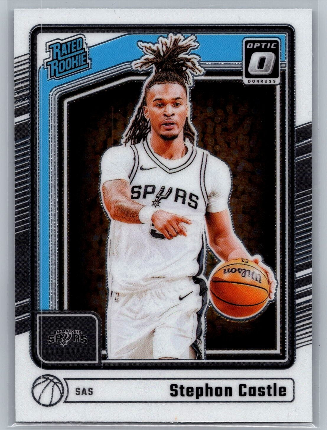 2024-25 Donruss Optic #254 Stephon Castle RR RC