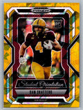 2025 Panini Prizm Draft Picks Student Orientation Gold Ice #16 Cam Skattebo - NM