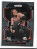 2022 Panini Prizm WWE #198 Bret "Hit Man" Hart - NM