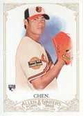 2012 Topps Allen and Ginter #178 Wei-Yin Chen RC - NM