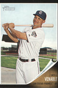 2011 Topps Heritage Black #C60 Will Venable - NM