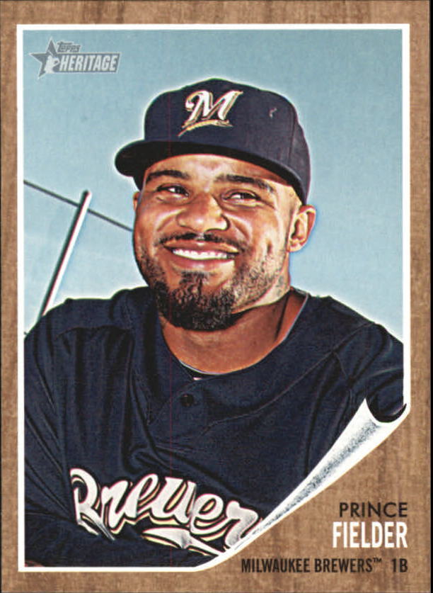 2011 Topps Heritage #445 Prince Fielder SP - NM