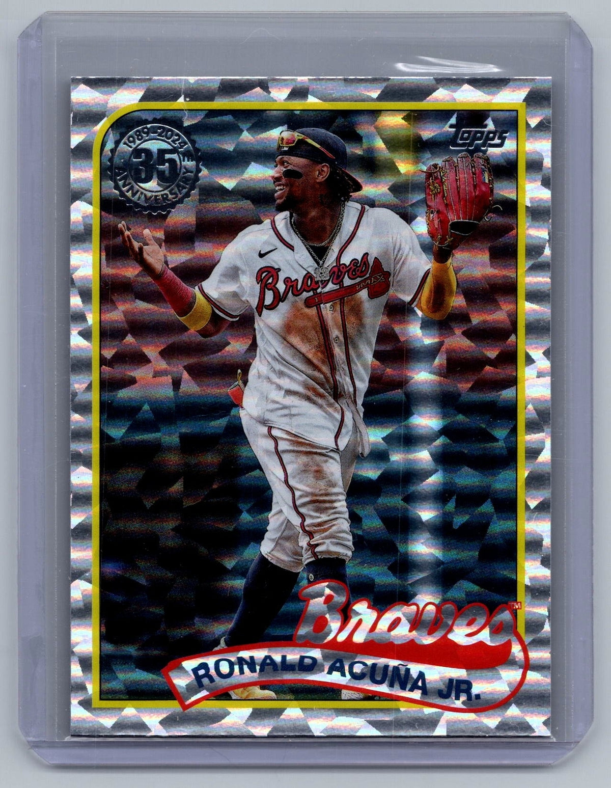 2024 Topps '89 Topps Foil #89B17 Ronald Acuna Jr. - NM
