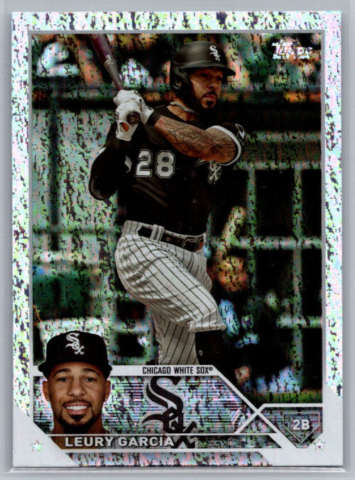 2023 Topps Factory Silver Foil #409 Leury Garcia 118/426 - NM