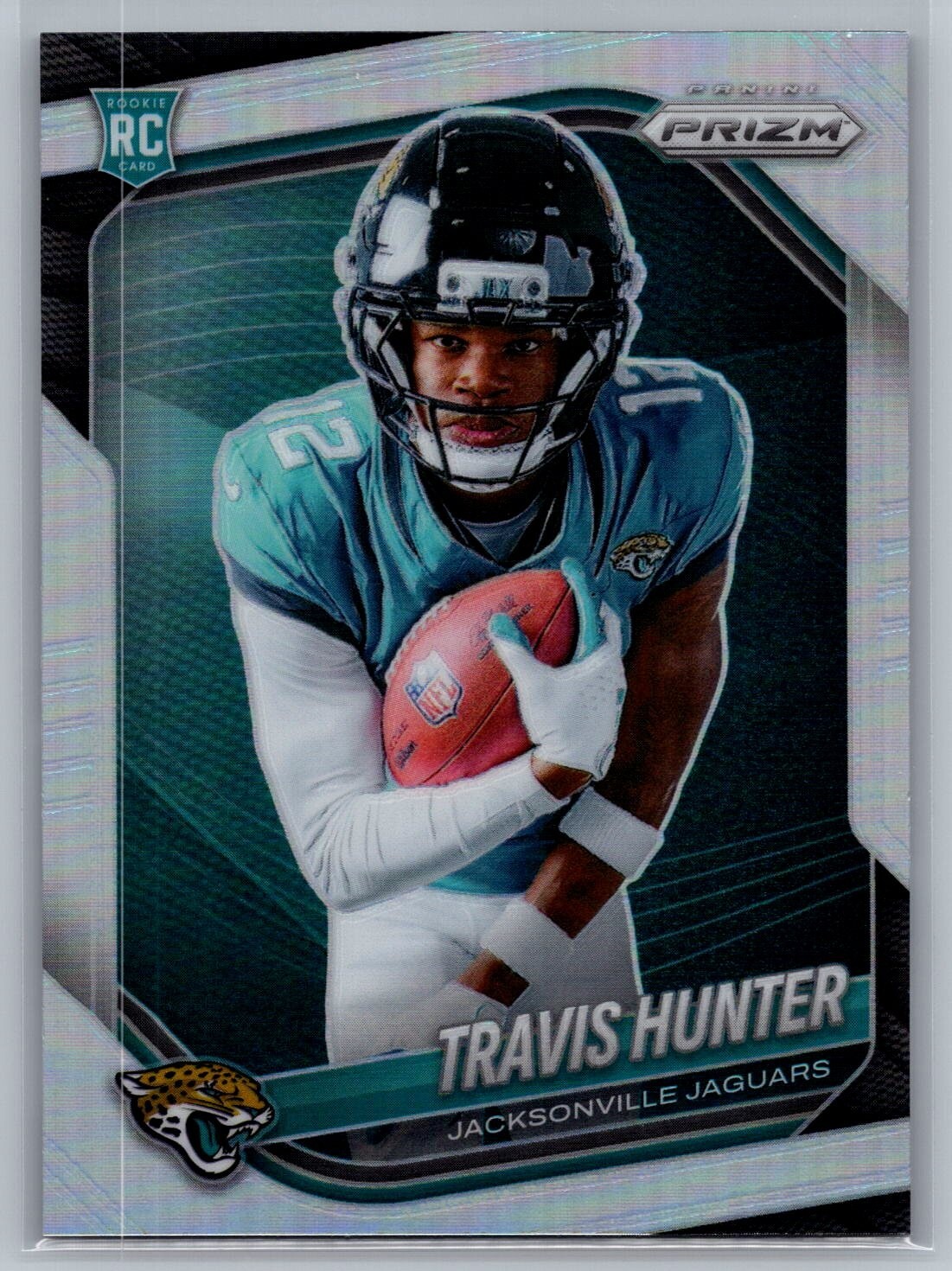 2025 Panini Prizm Prizms Silver #418 Travis Hunter - NM