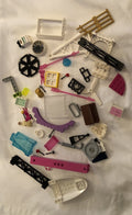 lot of 52 lego friends bricks walls windows fan levers flag cookies etc