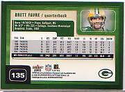 2002 Fleer Showcase #135 Brett Favre AC - NM