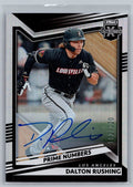 2022 Elite Extra Edition Signatures Prime Numbers A #40 Dalton Rushing 182/220