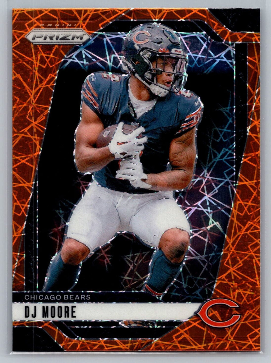 2024 Panini Prizm #48 DJ Moore Lazer