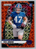 2024 Panini Prizm #390 Theo Johnson RC Lazer