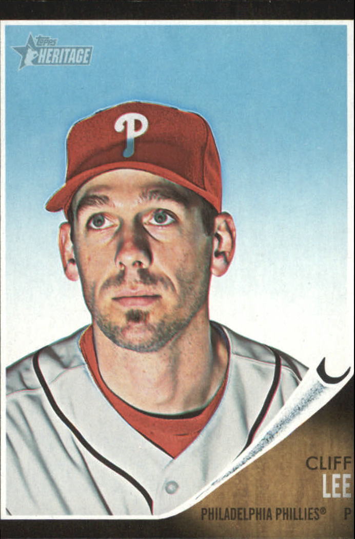 2011 Topps Heritage Black #C46 Cliff Lee - NM