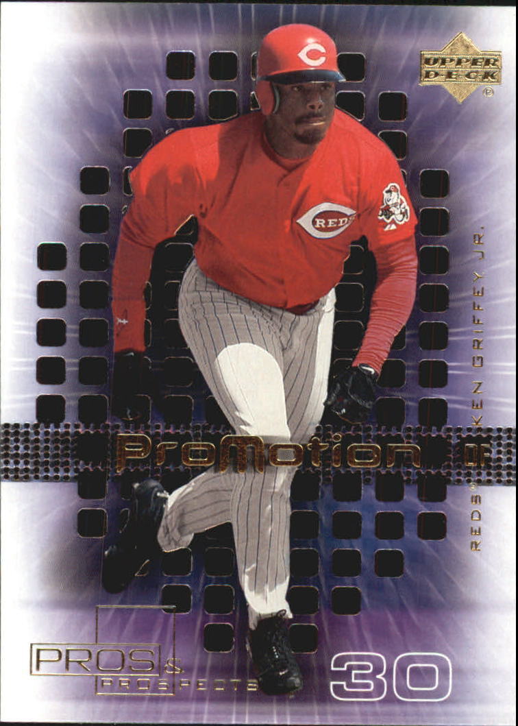 2000 Upper Deck Pros and Prospects ProMotion #P9 Ken Griffey Jr. - NM