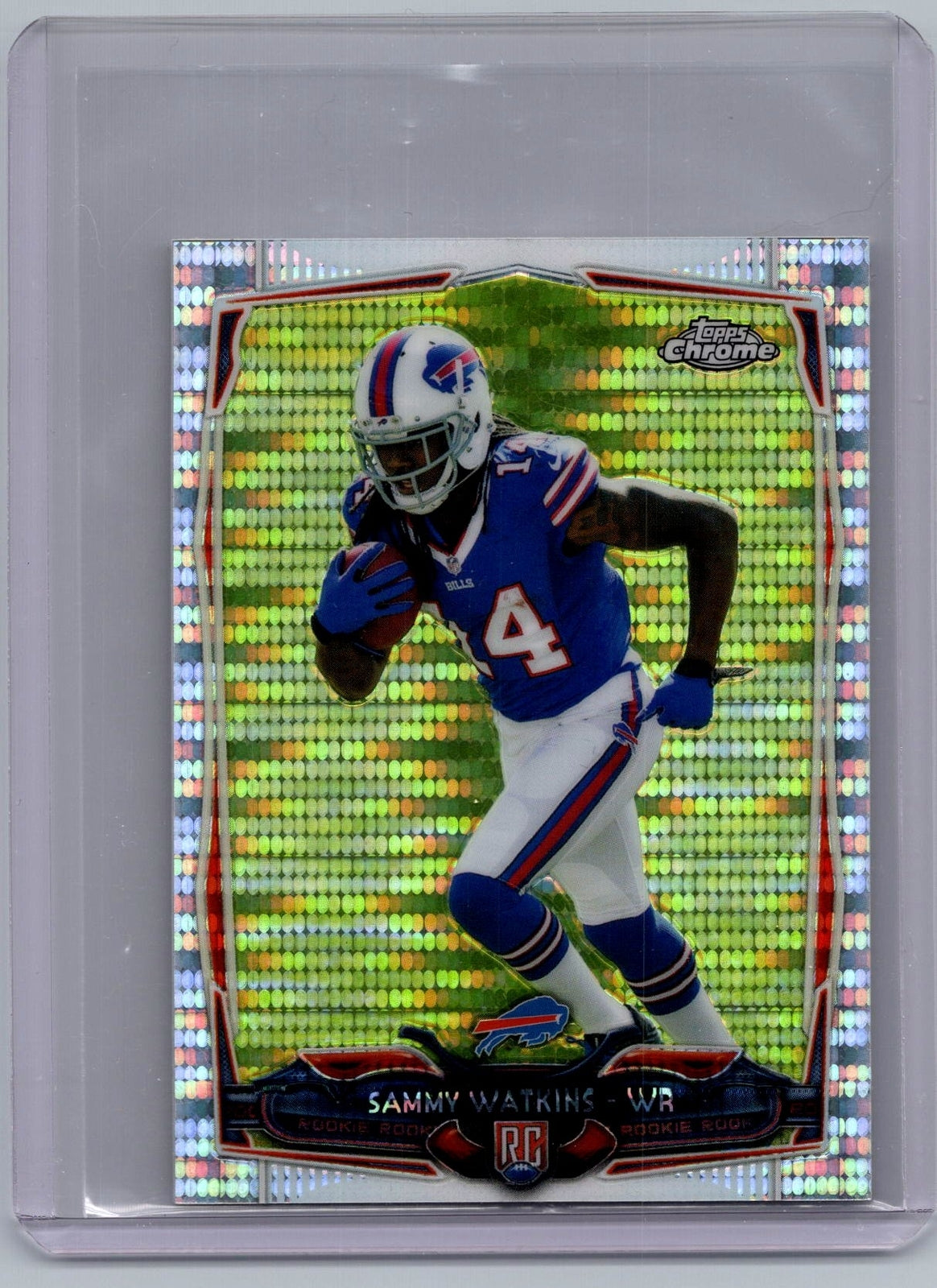 2014 Topps Chrome #138 Sammy Watkins Mini Pulsar Refractors /102