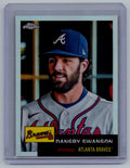 2022 Topps Chrome Platinum Anniversary Refractors #69 Dansby Swanson - NM