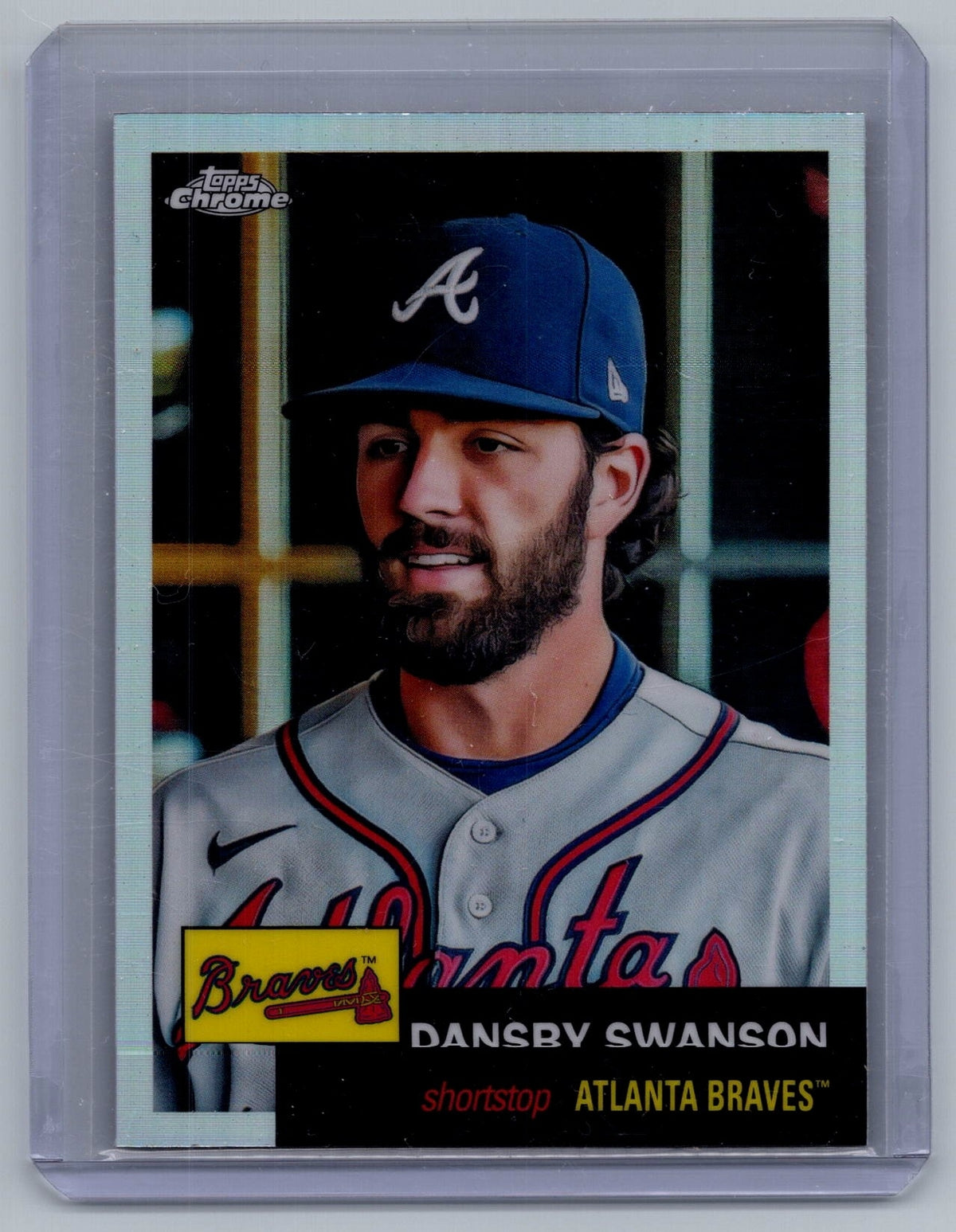 2022 Topps Chrome Platinum Anniversary Refractors #69 Dansby Swanson - NM