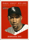 2010 Topps Heritage #482 Jermaine Dye SP - NM
