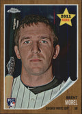 2011 Topps Heritage Chrome Refractors #C123 Brent Morel 98/562 - NM