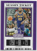 LEBRON JAMES 2019-20 Panini Contenders Draft Picks Variations #38 LAKERS