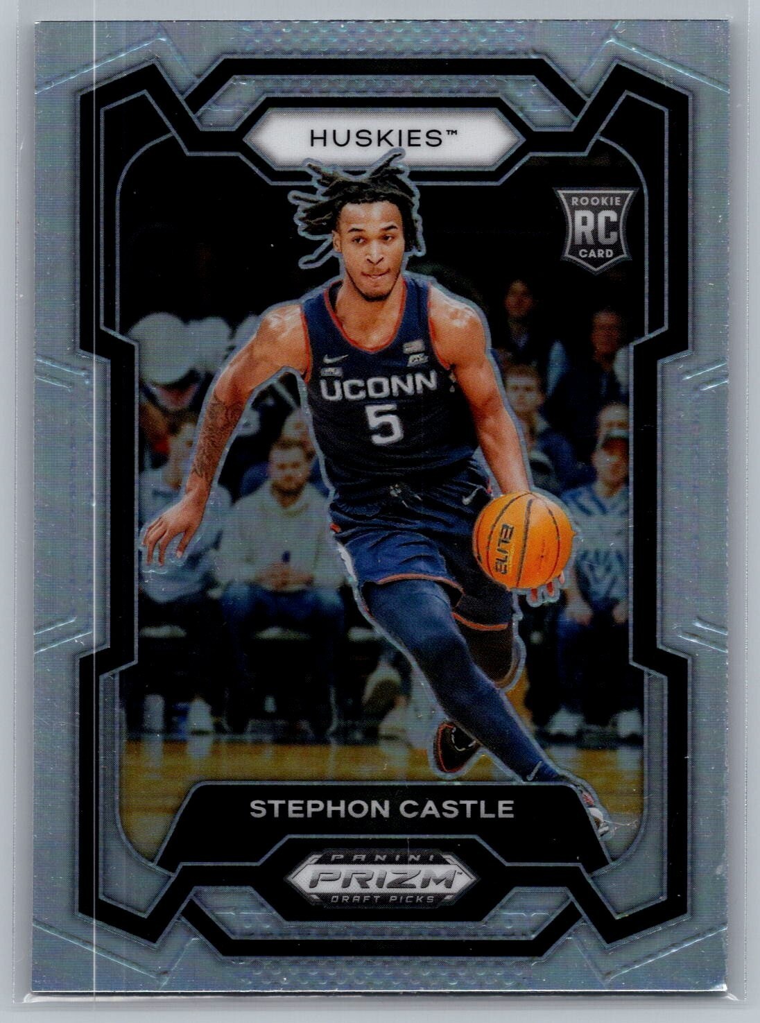 2024-25 Panini Prizm Draft Picks Prizms Silver #17 Stephon Castle
