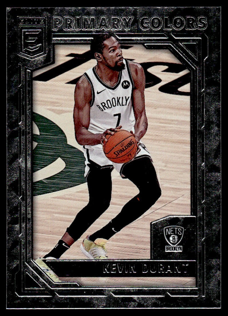 2021-22 Elite Primary Colors #6 Kevin Durant - NM
