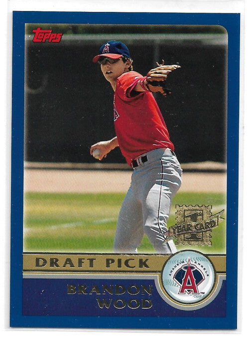 2003 Topps Draft Picks #1 Brandon Wood - NM