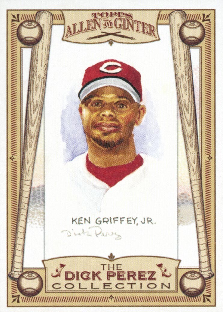 2006 Topps Allen and Ginter Dick Perez #7 Ken Griffey Jr. - NM