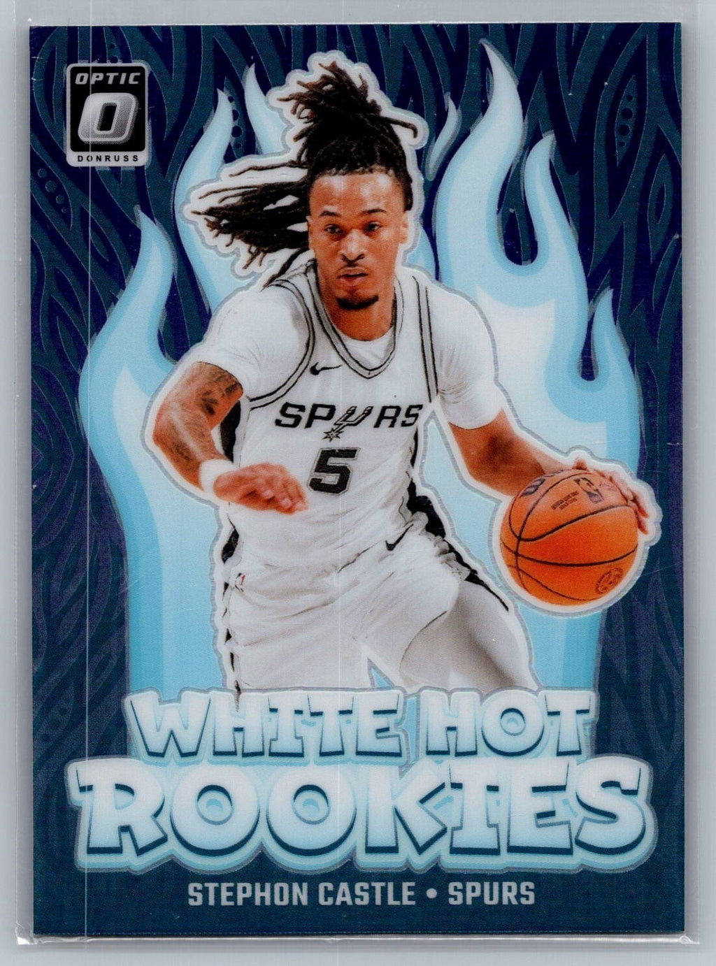 2024-25 Donruss Optic White Hot Rookies Purple #6 Stephon Castle