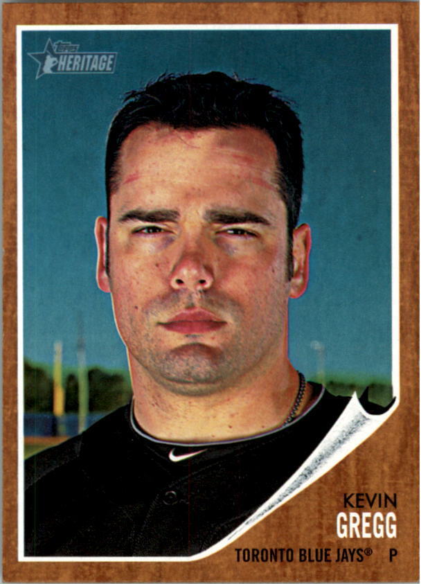 2011 Topps Heritage #442 Kevin Gregg SP - NM