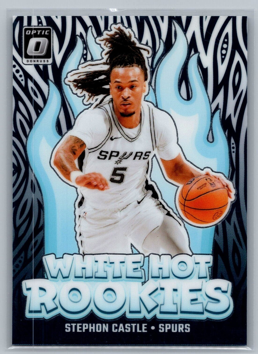 2024-25 Donruss Optic White Hot Rookies #6 Stephon Castle