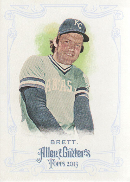 2013 Topps Allen and Ginter #317 George Brett SP - NM