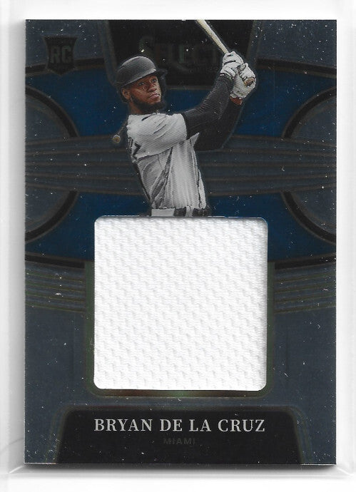 2022 Select Rookie Jumbo Swatch #41 Bryan De La Cruz Jersey - NM