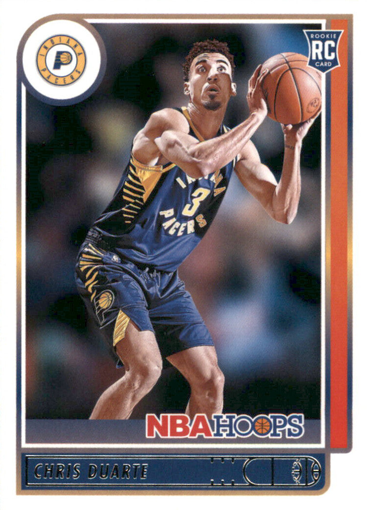 2021-22 Hoops #236 Chris Duarte RC - NM