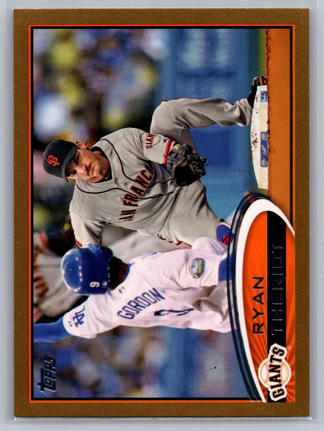 2012 Topps Update #US316 Ryan Theriot Gold #/2012
